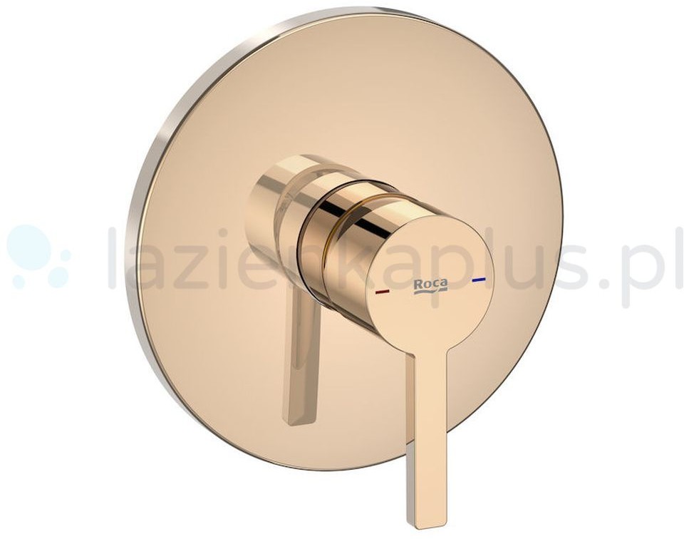 Roca Naia Rose Gold bateria prysznicowa podtynkowa inny A5A2B96RG0