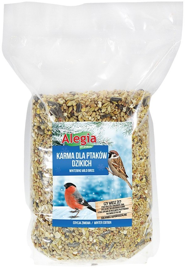 Alegia karma dla ptaków dzikich 3kg PTAKI DZIKIE FOLIA 3KG
