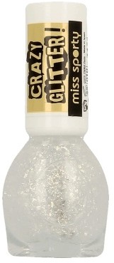 Miss Sporty Crazy Glitter 7 ml Lakier do paznokci 010