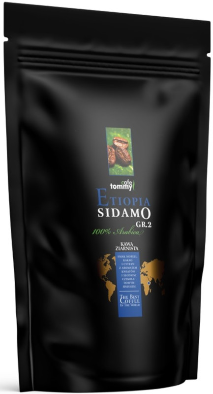 Tommy Cafe Tommy Caffe Etiopia Sidamo Gr.2 250g TOM.Z.ETI.SID.250