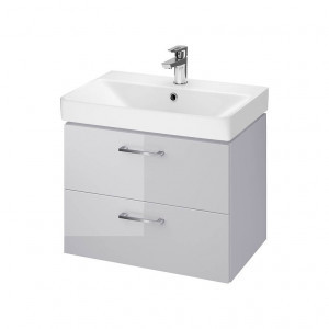 Cersanit S801-317-DSM SET B278 LARA MILLE SLIM 60 SZARA DSM SZAFKA + UMYWALKA)