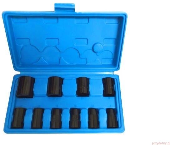Falon tech Zestaw nasadek udarowych 8-27 mm 1/2