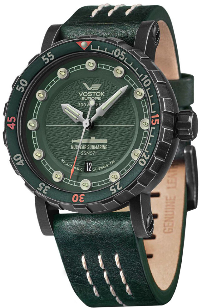 Vostok Europe NH35A-571F608 SSN 571 Nuclear Submarine Automatic