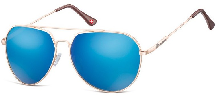 Montana Pilotki okulary aviator MS90F lustrzanki MS90F