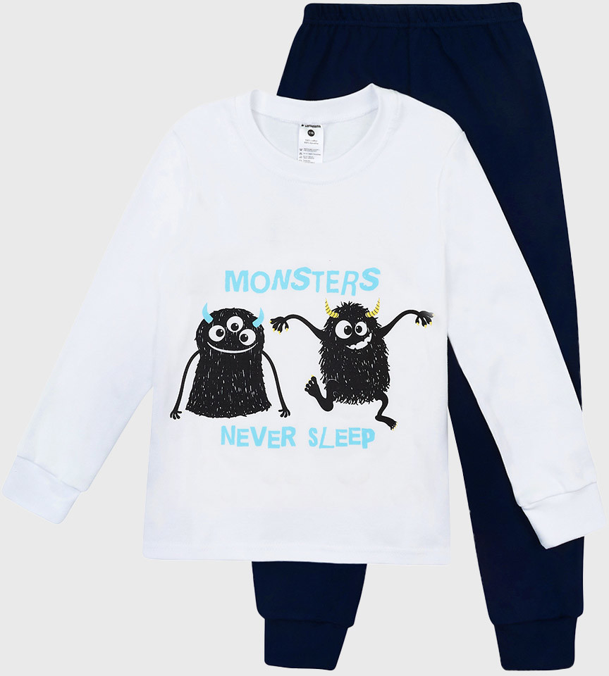 GARNA MAMA sp. z o.o. Chłopięca piżama świecąca Monsters