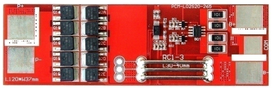 PCM-L02S10-265 dla 7,4V / 20A