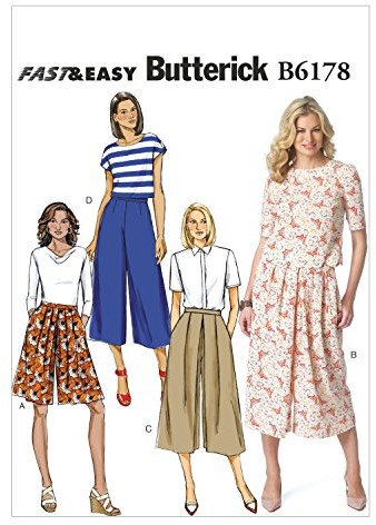 Butterick b6178 Butt erick wykrój do szycia, wygląda elegancko, Extra ekstrawagancko, modny B6178A50