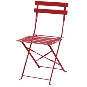 Bolero Krzesła kawiarniane ze stali | różne kolory | 387x471x(H)800mm | 2szt. GH555