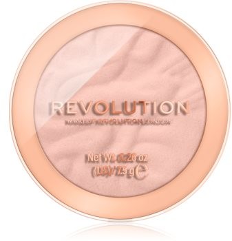 Makeup Revolution Reloaded pudrowy róż dla długotrwałego efektu odcień Sweet Pea 7,5 g