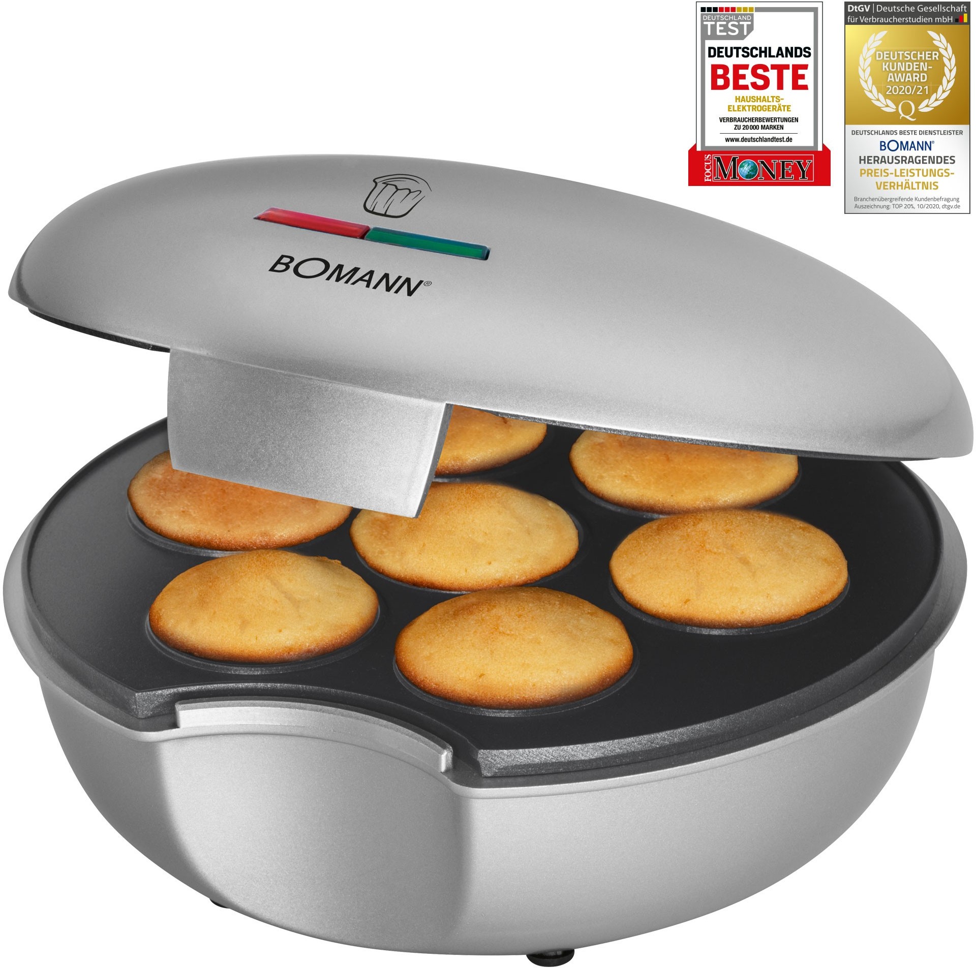 Bomann Urządzenie do wypieku babeczek muffinek muffin maker MM 5020 CB