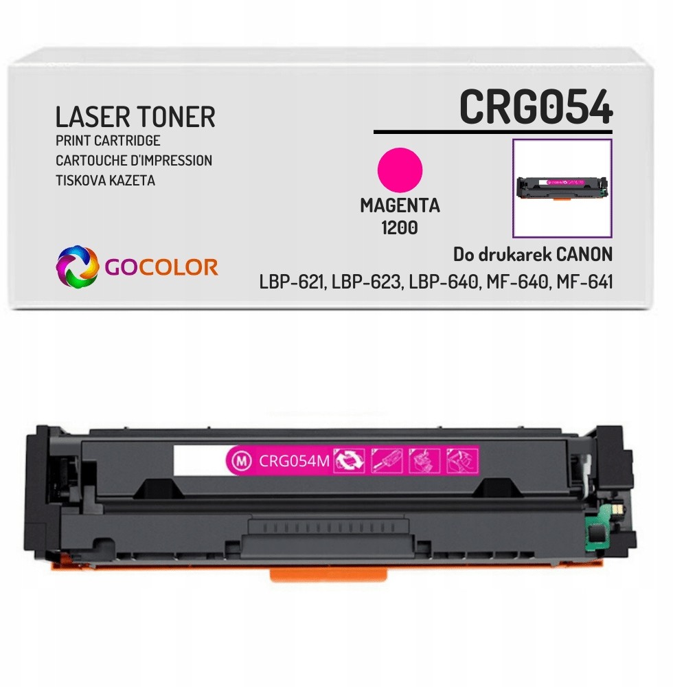 Toner CRG054 Magenta do Canon i-SENSYS MF-640C