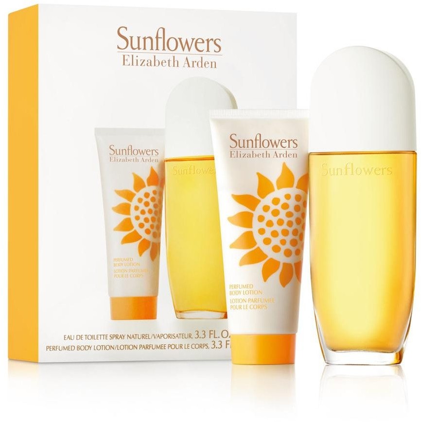 Elizabeth Arden Sunflowers zestaw - woda toaletowa 100 ml + balsam do ciała 100 ml ARD-SUN26
