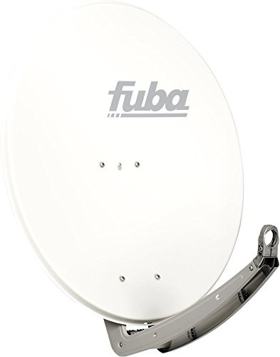 Fuba DAA 780 W satelity aluminiowa antena paraboliczna (38,50 DB, duże 78 cm) Biały 8024427009349