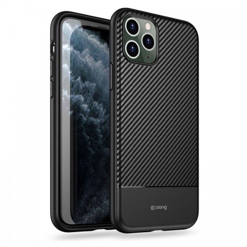 Prestige Crong Crong Carbon Cover Etui iPhone 11 Pro Max czarny) 10_15165