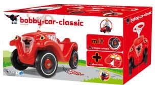 Big Bobby Car Classic red with Whisper Wheels and Shoe Care 800056053