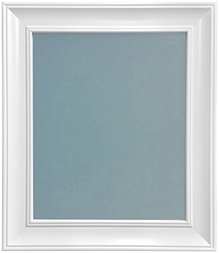 NA FRAMES BY POST AP-4620 Biała ramka zdjęcia w stylu vintage z jasnoniebiesko-szarą płytką tylną 61 x 50 cm (plastikowe szkło) VB00PYCNC5O