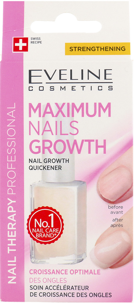 Eveline Maximum Nails Growth Odżywka Maksymalny Wzrost Paznokci 12ml