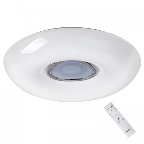 Rabalux Tayla Biała LED 60W DIM śr. 50cm. 3000K-6500K ściemnialna, barwa światła zmienna Plafon z pilotem 3328