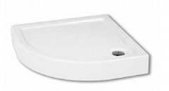 Novellini City R 100x100  półokrągły biały