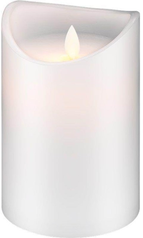 Pro Pro LED white real wax candle 10 x 15 cm 4040849665219