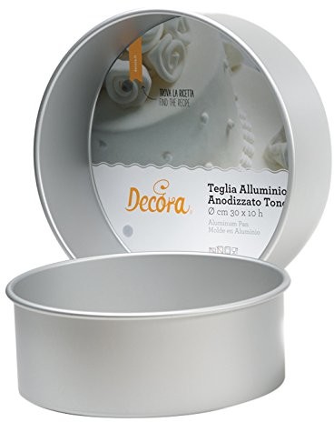 Decora 0062610 Profi okrągła forma do ciasta z eloksalowanego aluminium 0062613