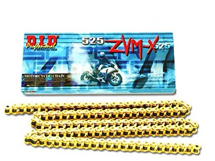 D.I.D Łańcuch DID 525 zvmx, 104 ogniw (X-ring), otwarta z zamkiem niet 525ZVMXX104ZB