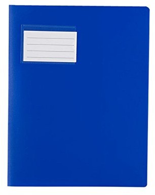 Idena 307854  skoroszyt do formatu DIN A4, nadwymiarowa szerokość, niebieski 307854