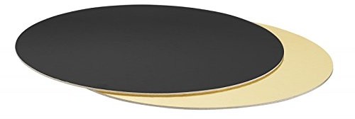 Decora ciasto, 32 cm, złoty/czarny 0932552