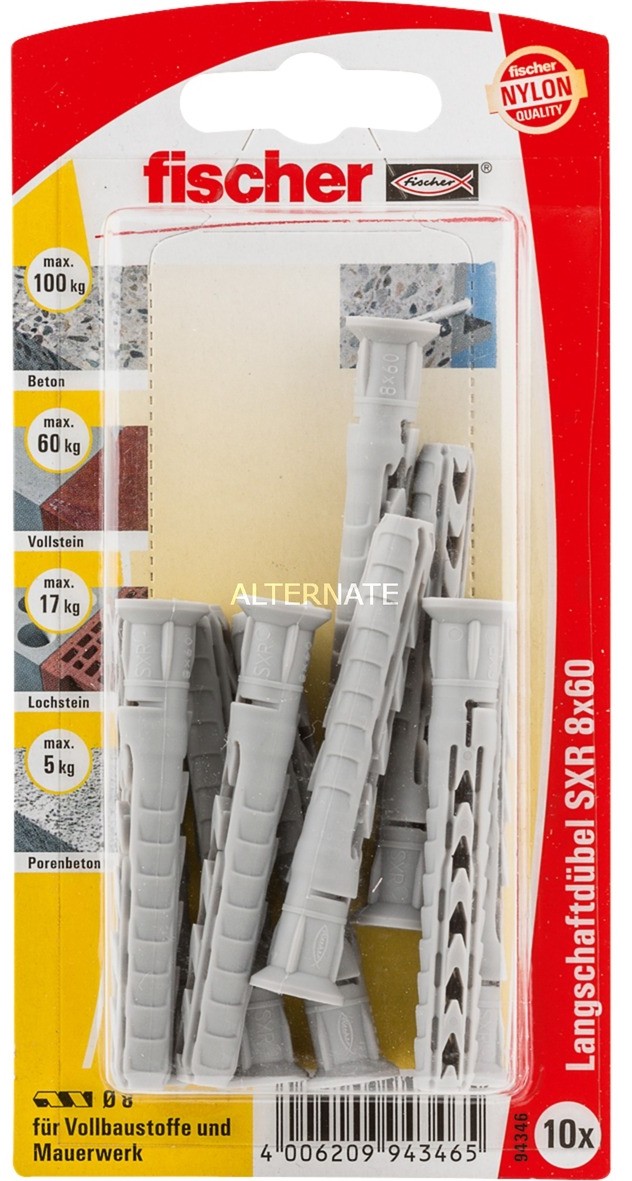 Fischer SXR 8x60 K, Dowel
