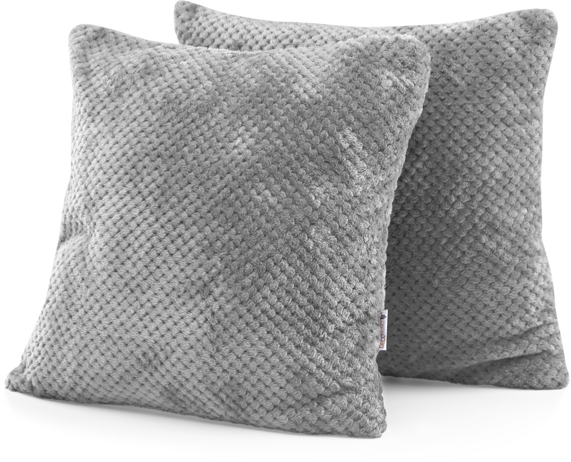 DecoKing Poszewka Szara HENRY 45cm x 45cm