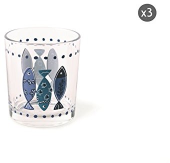 Excelsa , szklanki 3 Bicchieri wielokolorowe