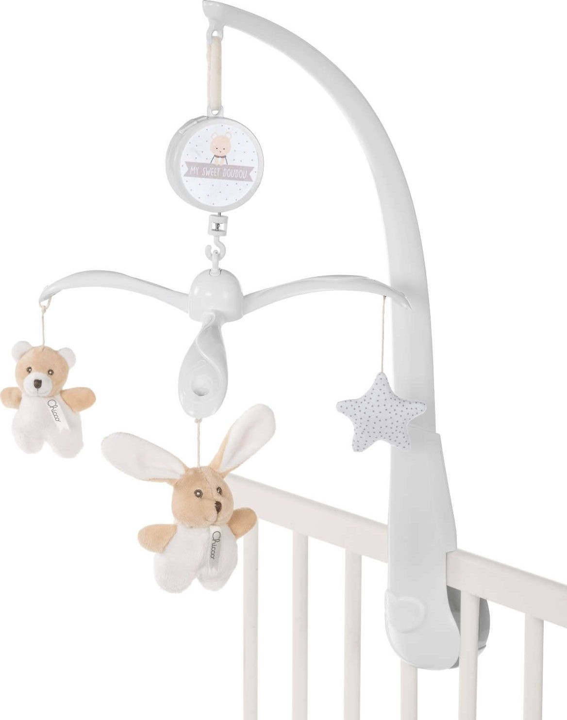 Chicco DOUDOU KARUZELA MIŚ & KRÓLICZEK 9714 CHICZ-092