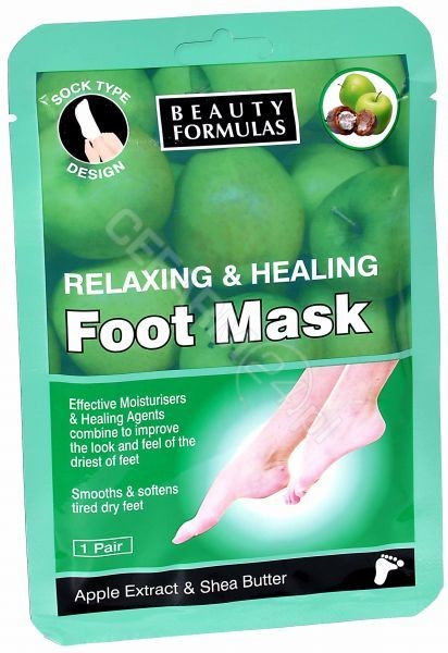 BEAUTY FORMULAS Beauty formulas maska na stopy skarpetki 1 para