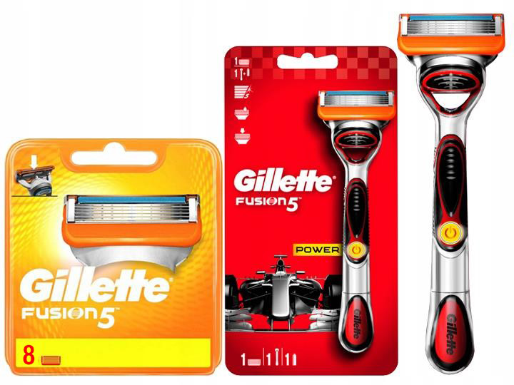 Gillette Zestaw Do Golenia Fusion Power 5 F1