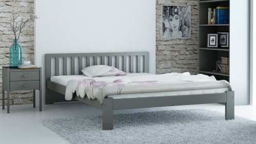 Magnat Meble Łóżko DMD2 120x200 Szare