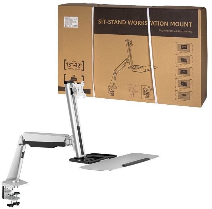LogiLink Stelaż do monitorów stanowiskowych LogiLink BP0040 13-32\