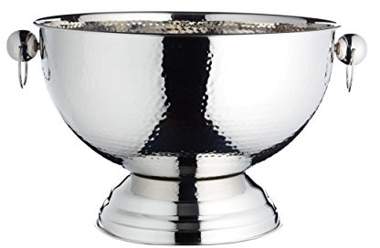 Kitchen Craft Bar Craft Kubełek do schładzania szampana z podstawą/grzane wino na klucze, metalowy BCHAMBOWL