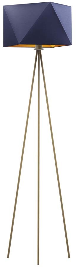 Lysne Lampa podłogowa trójnóg KANTON GOLD 14616/32