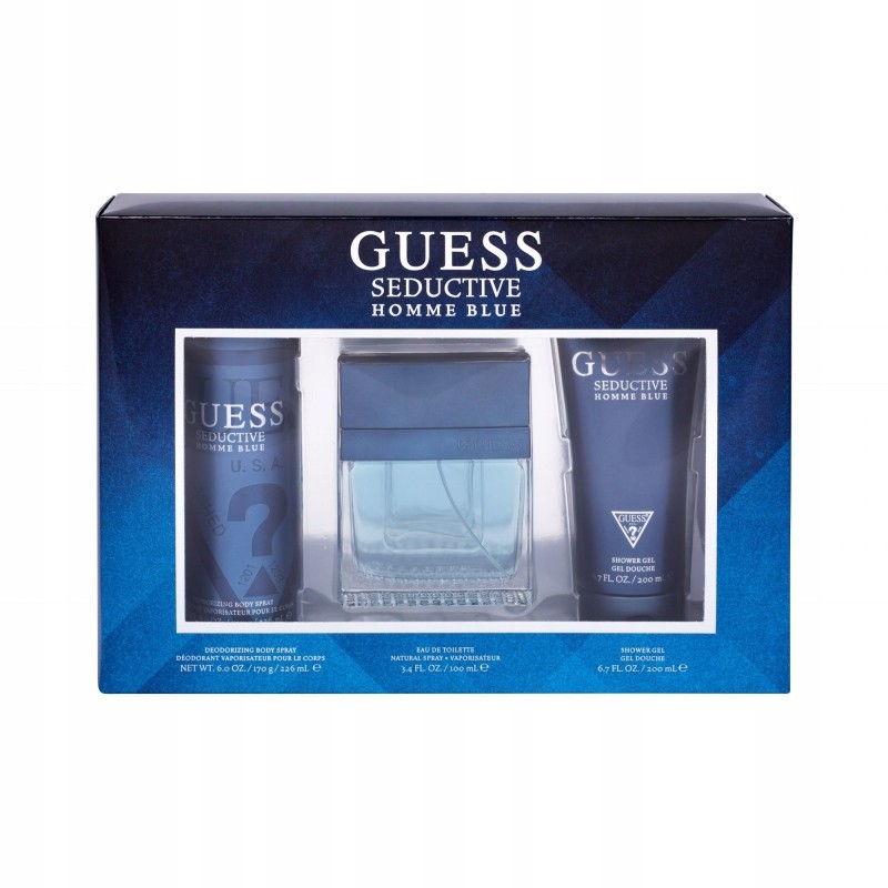 Guess Seductive Blue Homme zestaw Edt 100ml