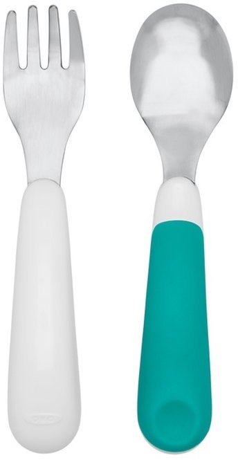 Oxo Sztućce Metalowe w Etui 12m+ Teal