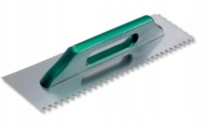 Paca nierdzewna 480x130mm Ząb 10x10mm Stalco