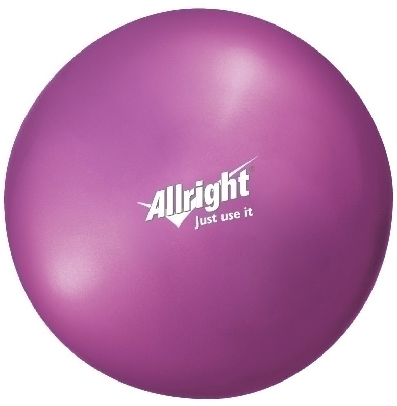 Allright Piłka gimnastyczna Over Ball 18 cm Pink