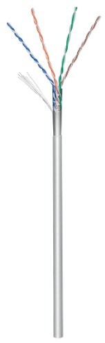 Wentronic FTP Cat 5E foliengeschirmtes elastyczny przewód krosowy (4 X 2 X AWG26/7) 100 m Szary (4040849150128)