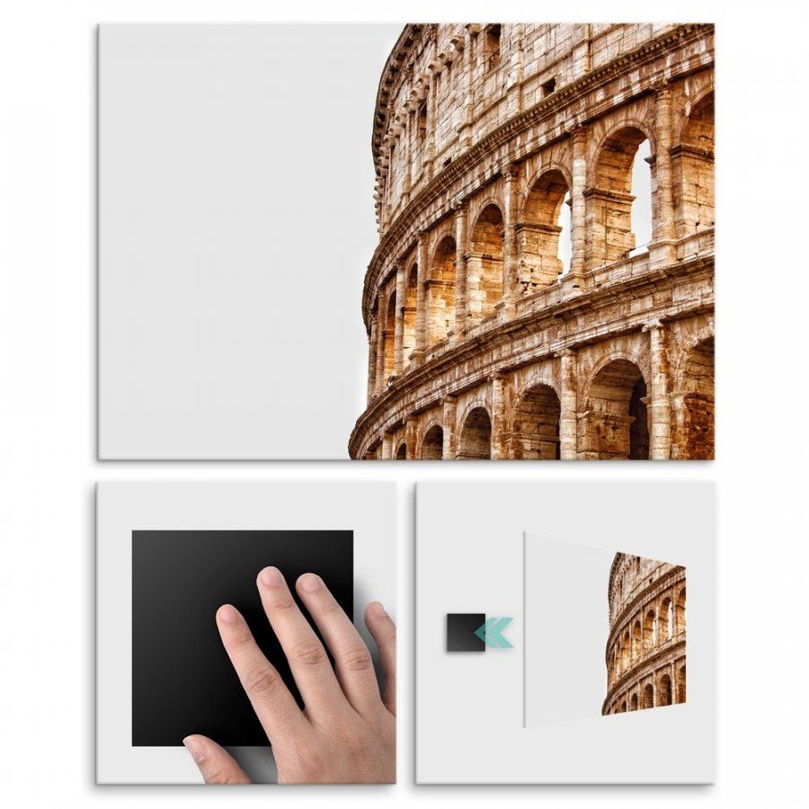 Pix4home Plakat metalowy Starożytny Rzym L POS-L-00392