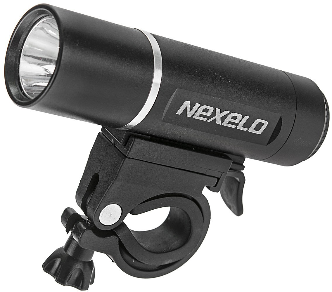 Nexelo Lampa przednia bateryjna 2-fun. 1-dioda 3W wodoodporna (L177046)
