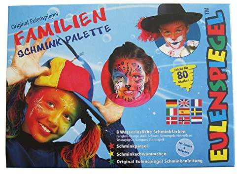 Eulenspiegel , rodzinna paleta farb do skóry, 8 kolorów CC-EU-208014