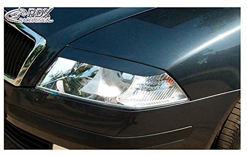 RDX Racedesign Osłony reflektorów Skoda Octavia II 2004-2008 (ABS) RDSB091