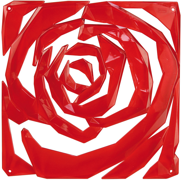 Koziol Panel dekoracyjny Romance czerwony KZ-1118536