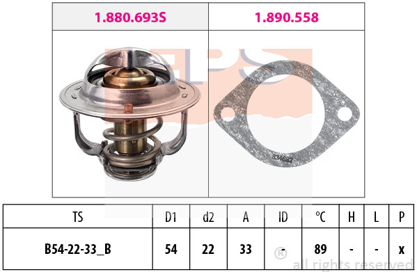EPS TERMOSTAT ASTRA H CDTI 1.880.693
