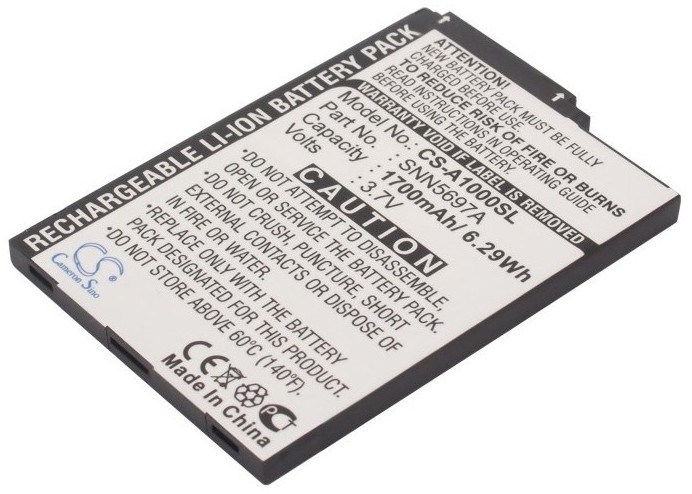 Cameron Sino Motorola A1000 SNN5697A 1700mAh 6.3Wh Li-Ion 3.7V